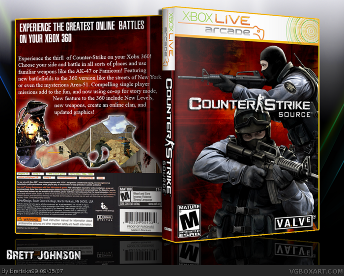 Counter Strike: Source box art cover