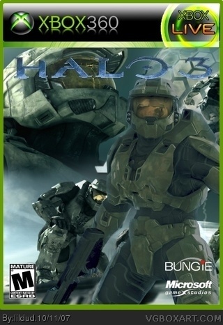 Halo 3 box cover