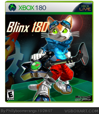 Blinx 180  (180) box art cover