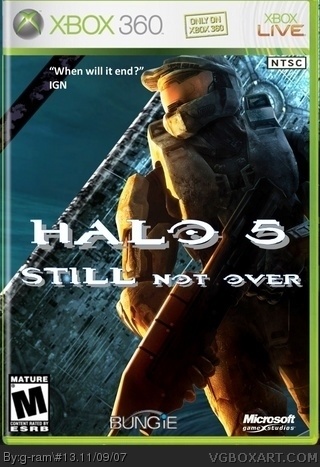 Halo 5:  STILL Not Over box art cover