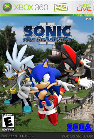 Sonic the Hedgehog II box cover