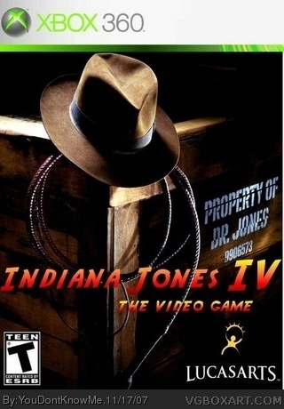 Indiana Jones IV: The Game box cover