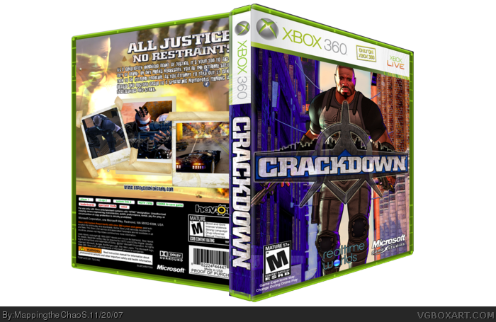 Crackdown box art cover