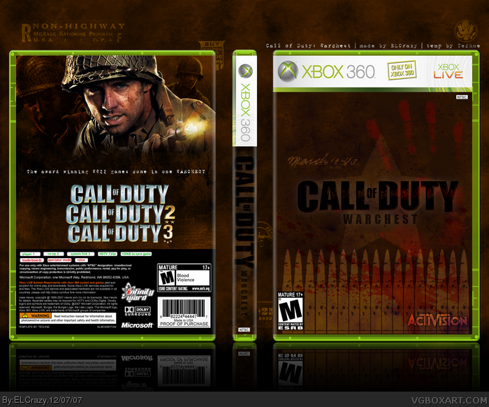Call of Duty: Warchest box art cover