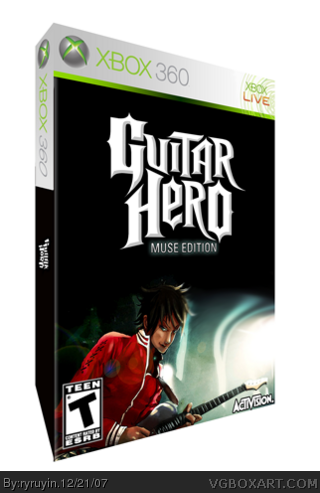 Guitar Hero: Muse Edition box cover