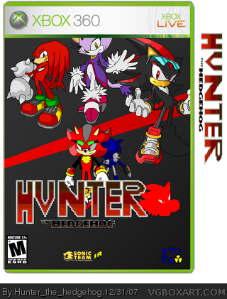 Hunter the Hedgehog box cover