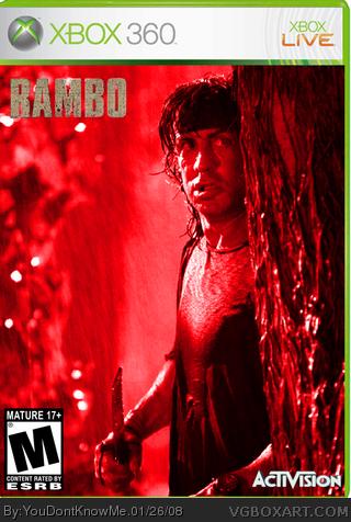 Rambo: The Game box cover