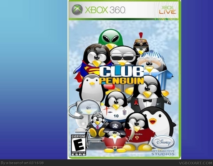 Club Penguin box art cover