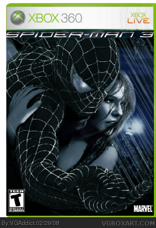 Spiderman 3 box cover