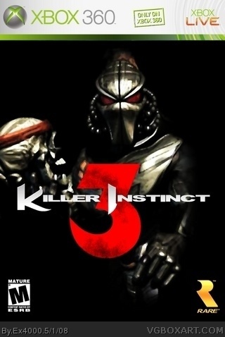 Killer Instinct 3 box art cover