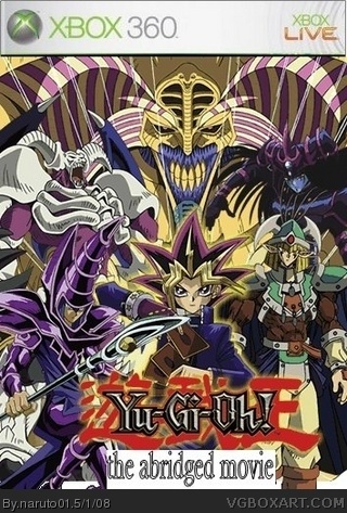 Yu-Gi-Oh: The Abridged Movie: The Official Game box cover