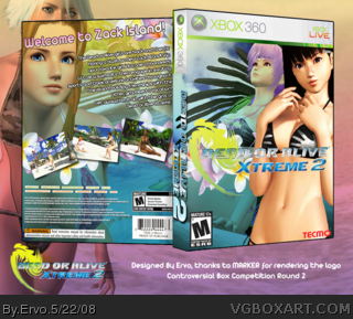 Dead or Alive Xtreme 2 box art cover