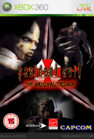 Resident Evil: The Original Trillogy box cover