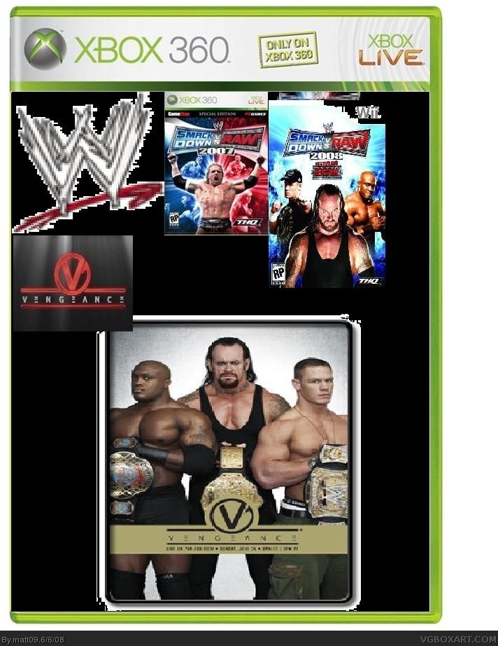 WWE Vengeance box cover
