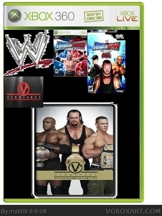WWE Vengeance box art cover