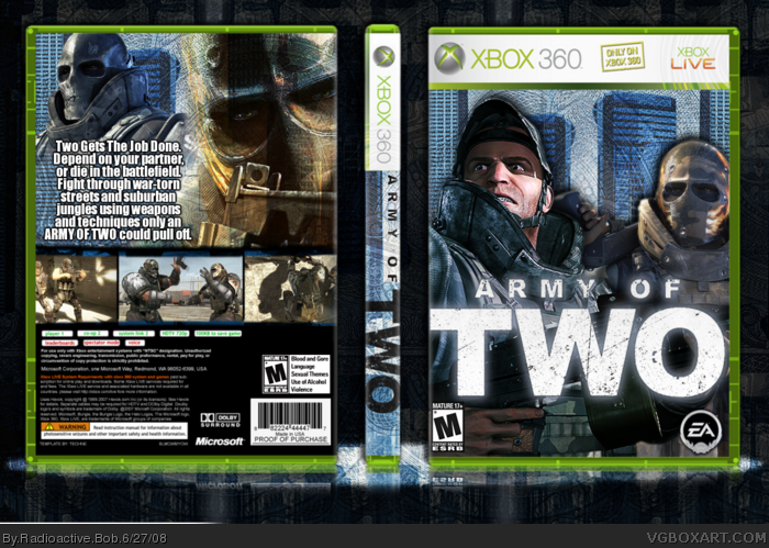 Army of Two box art cover
