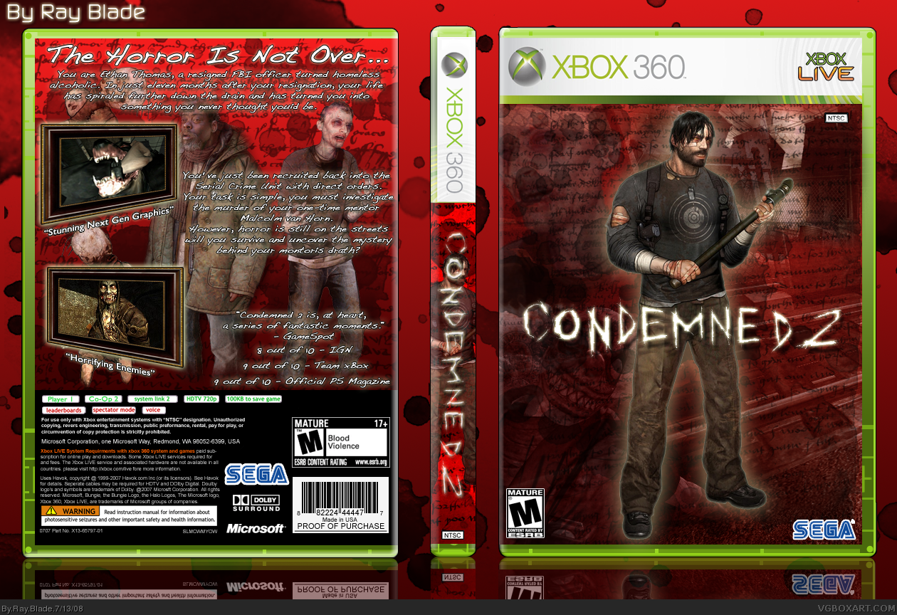 Condemned 2 box cover