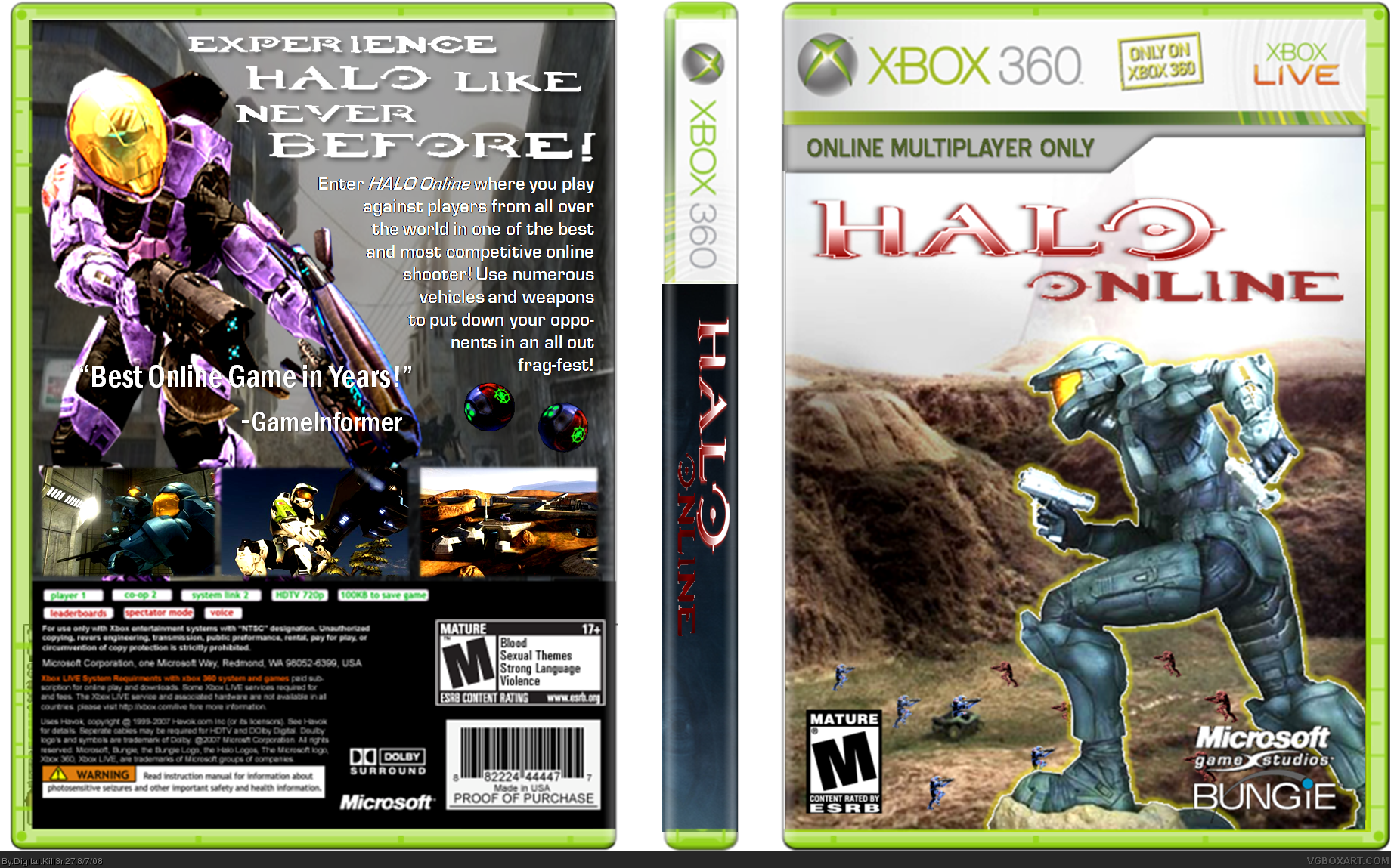 HALO Online box cover