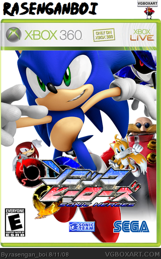 Sonic Heroes Special Edition box cover