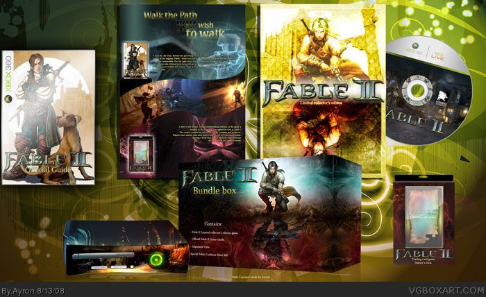 Fable II Limited Collector's Edition Bundle Box box art cover