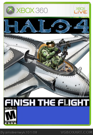 Halo 4 Finish the Flight box cover