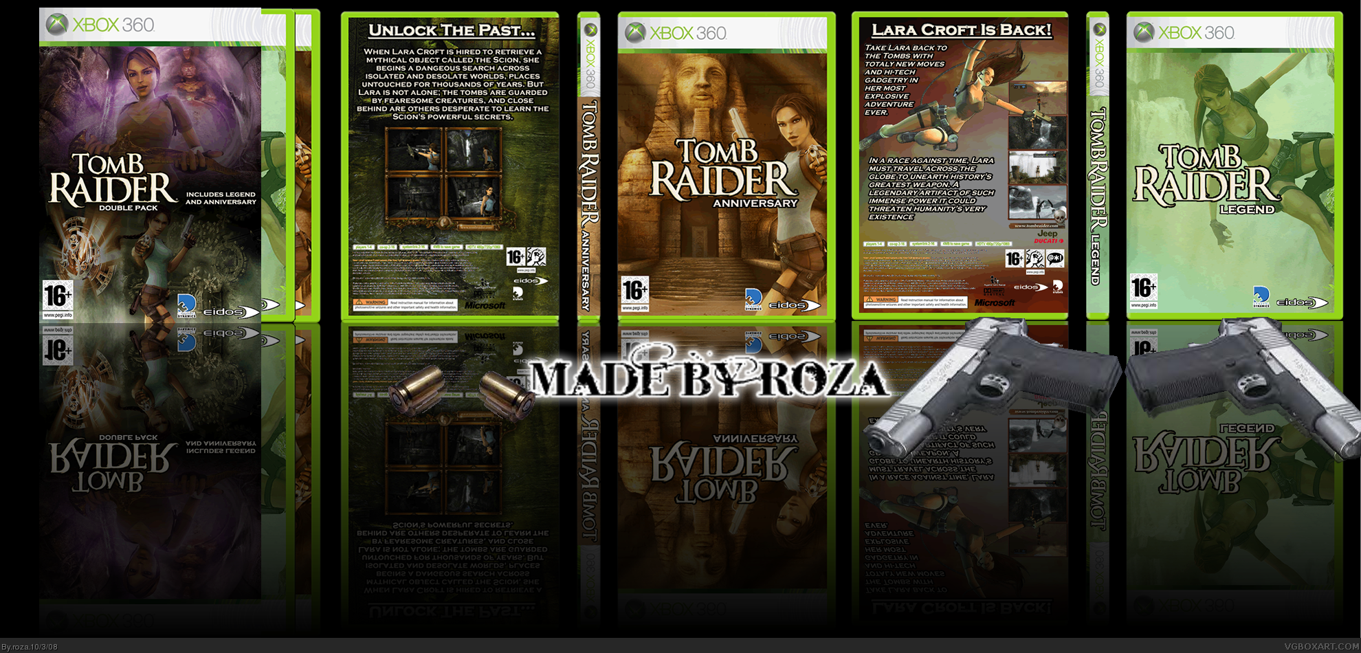Tomb Raider: Double Pack box cover