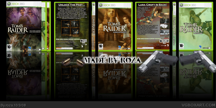 Tomb Raider: Double Pack box art cover