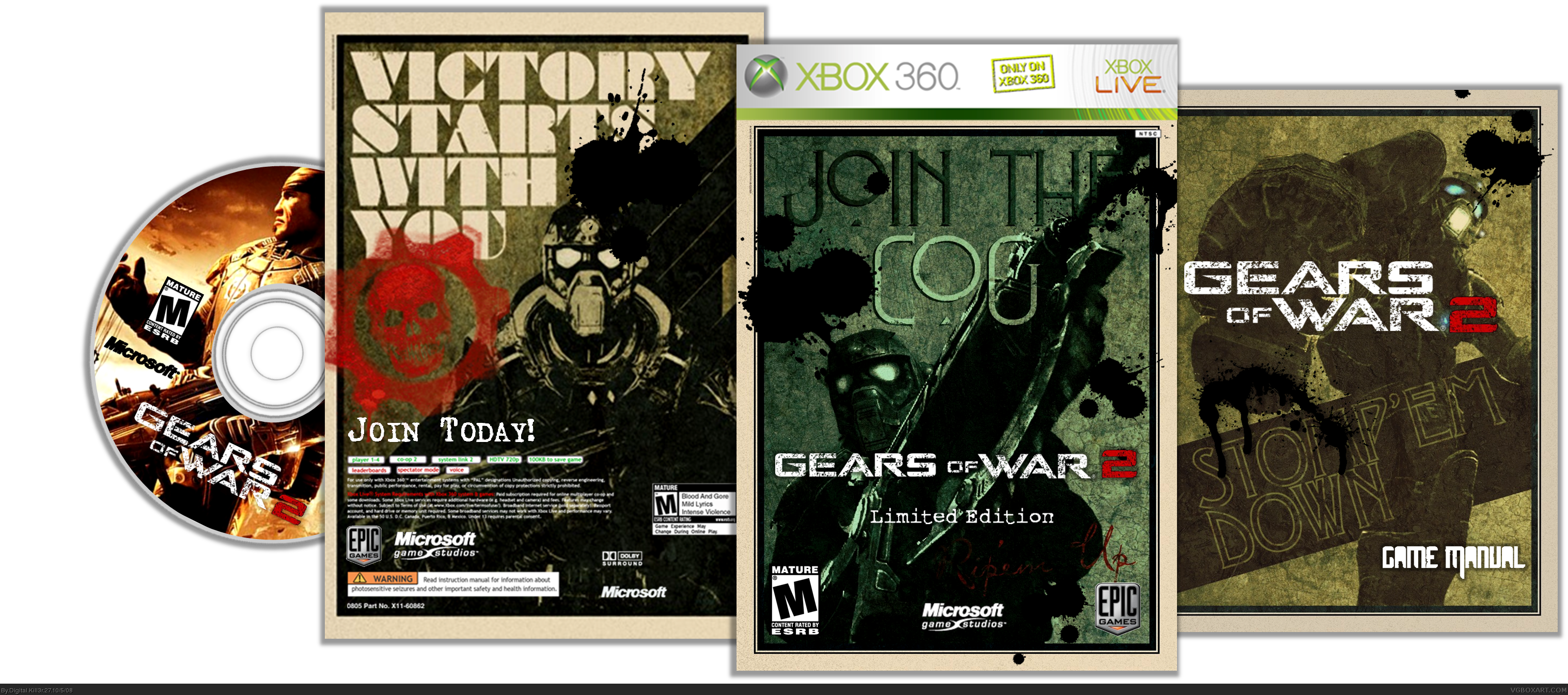 Gears of War 2: Limited Edition box cover