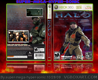 Halo:Rise of the Spartans box art cover