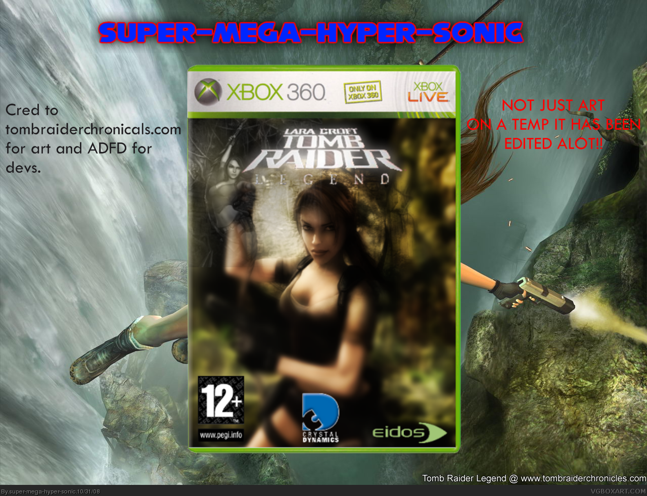 Lara Croft Tomb Raider: Legend box cover