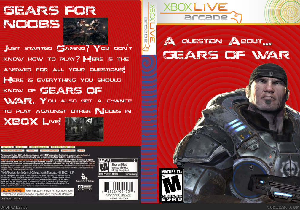 A question About... Gears of War box cover