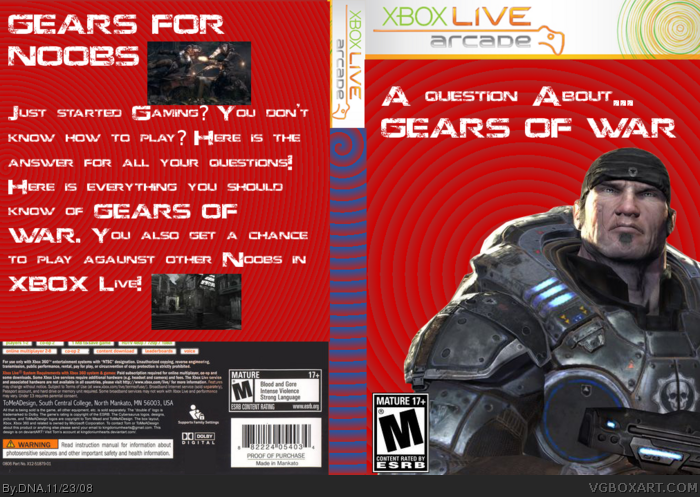 A question About... Gears of War box art cover