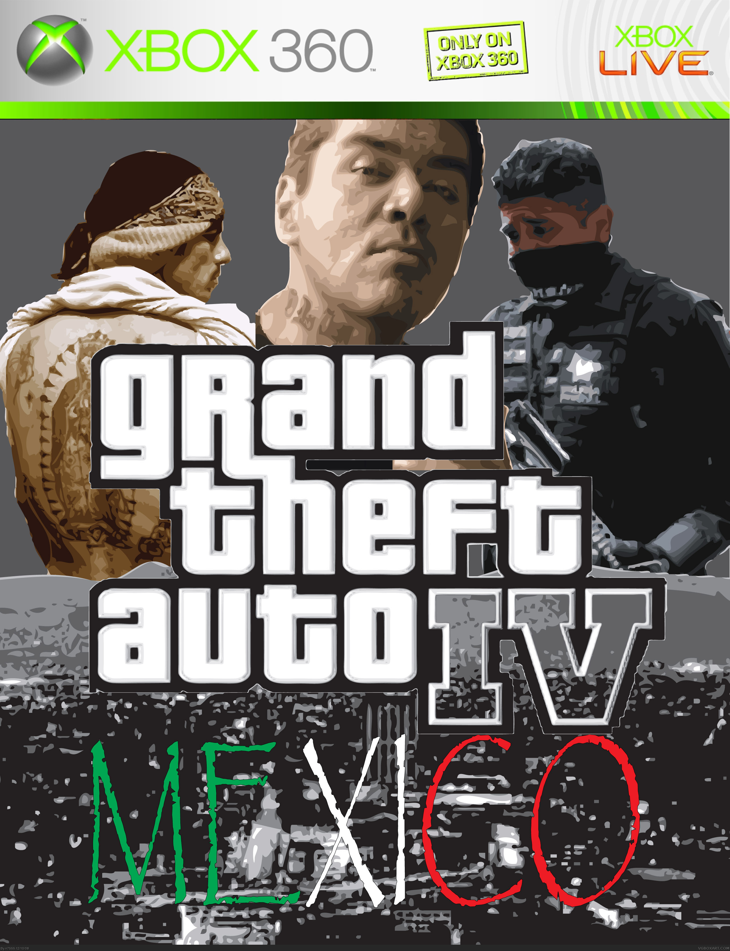 Grand Theft Auto Mexico box cover