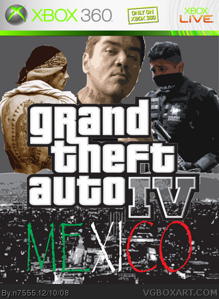 Grand Theft Auto Mexico box art cover