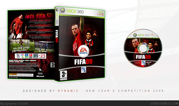 FIFA 09 box art cover