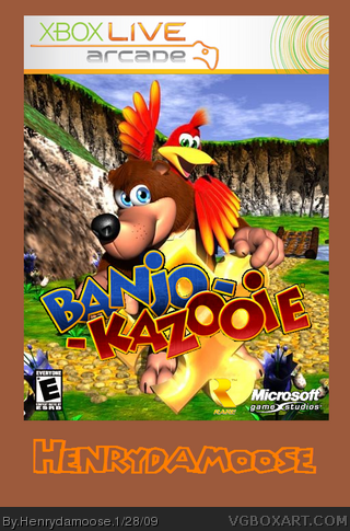 Banjo-Kazooie box cover
