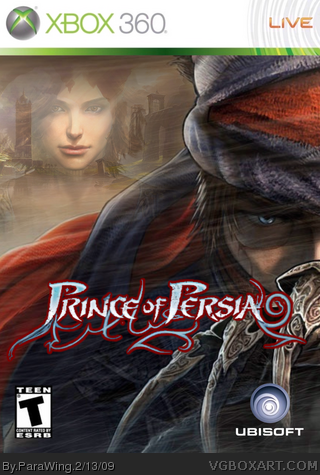 Prince of Persia box art cover