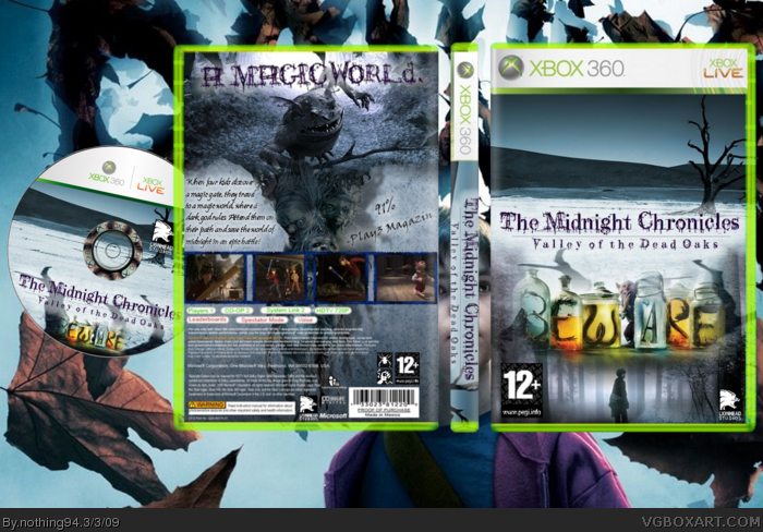 Midnight Chronicles: Valley of the Dead Oaks box art cover