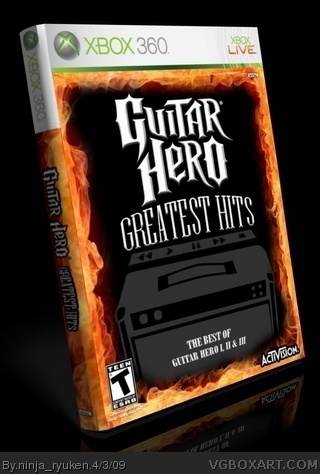 Guitar Hero Greatest Hits box cover