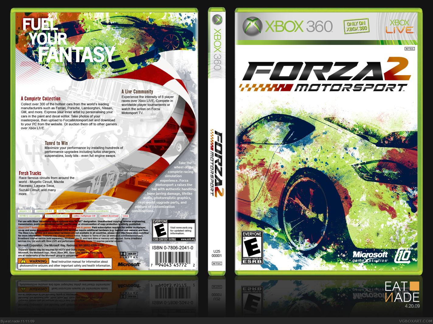 Forza Motorsport 2 box cover