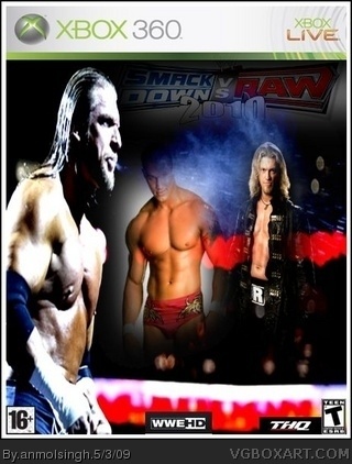 Smackdown vs Raw 2010 box cover