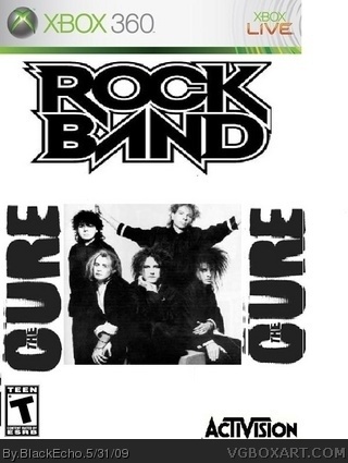 Rock Band: The Cure box cover