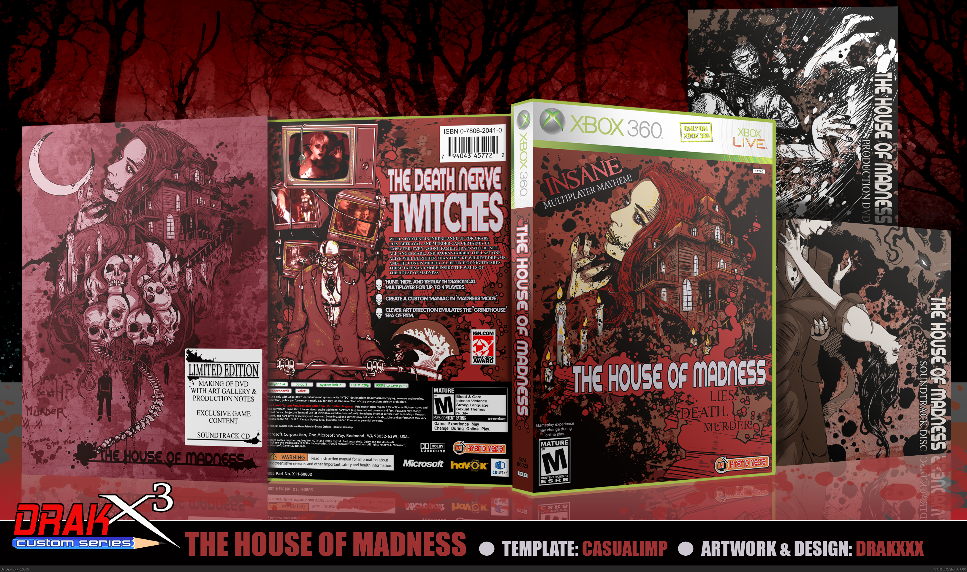 The House of Madness box cover