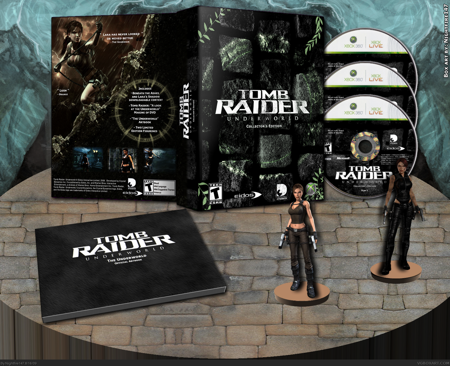 Tomb Raider: Underworld Collector's Edition box cover