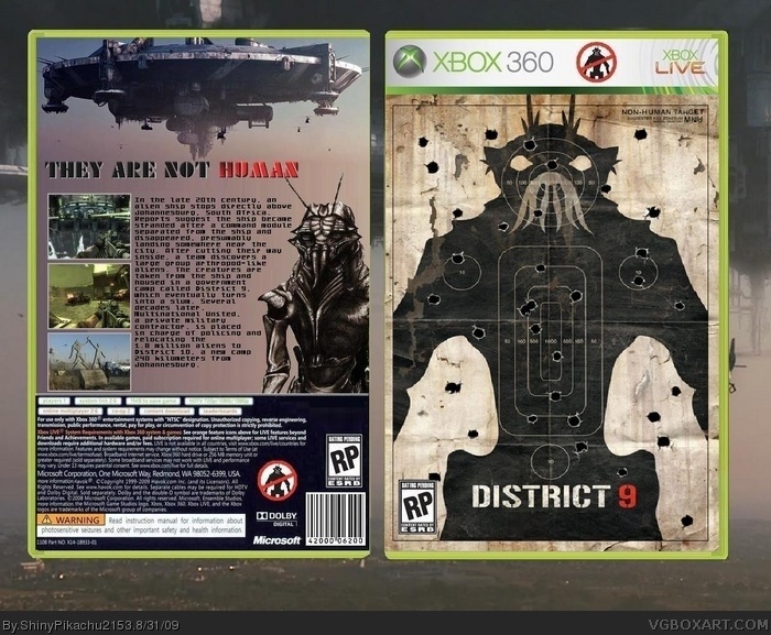 District 9 box art cover