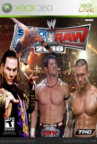 Smackdown vs Raw 2010 box art cover