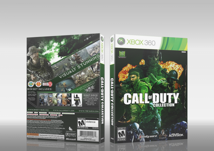 Call of Duty : Complete Collection Xbox 360 Box Art Cover by AB501UT3 Z3R0