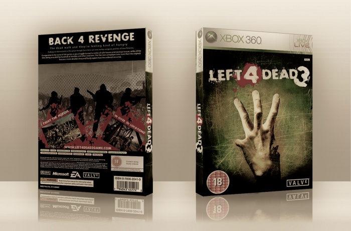 Left 4 Dead 3 box art cover
