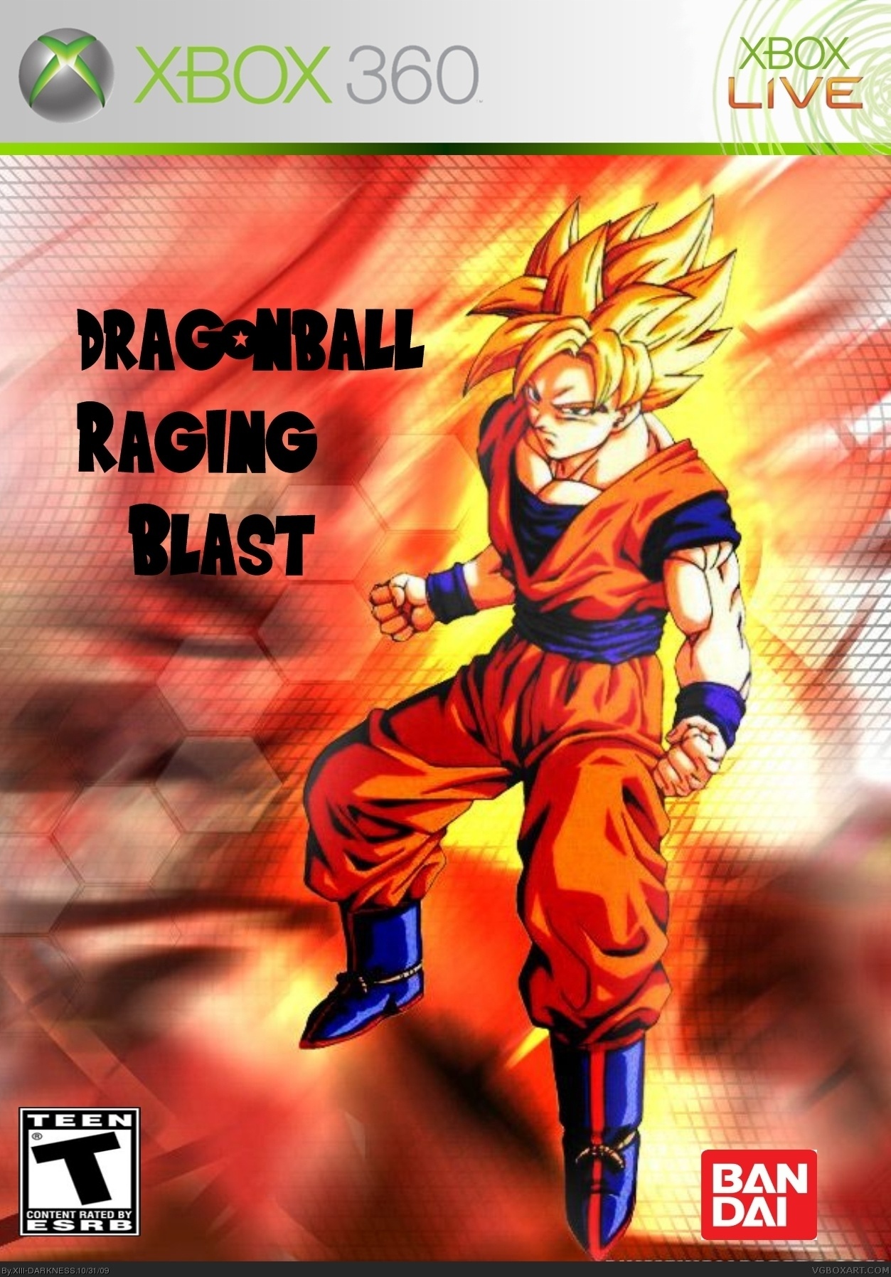 Dragonball Raging Blast box cover