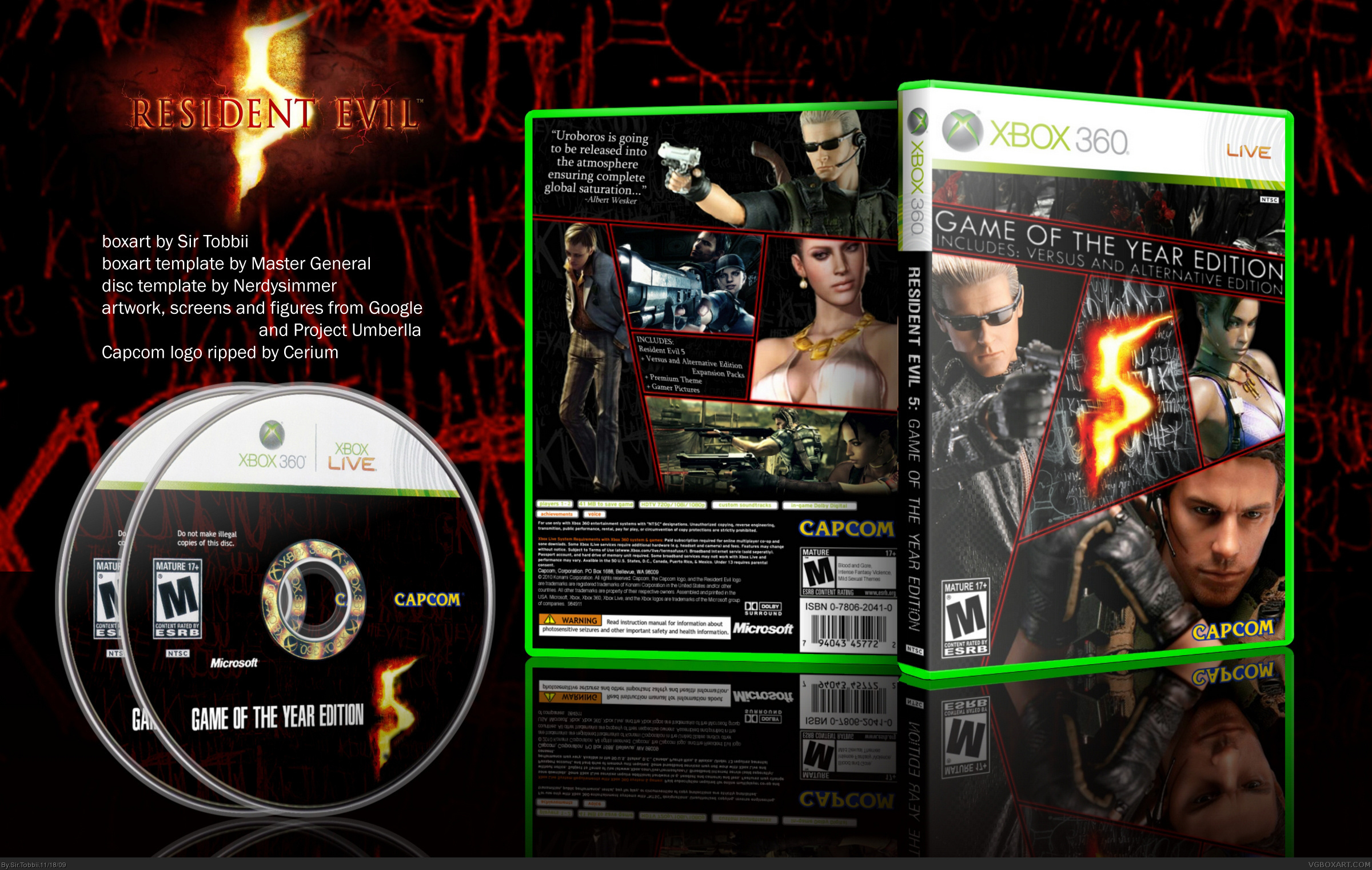 Resident Evil 5: Game of the Year Edition box cover